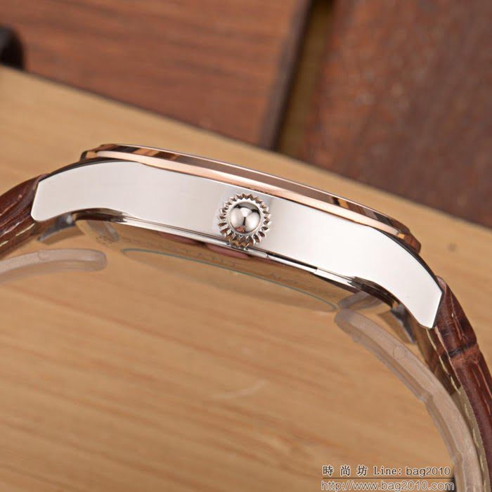 江詩丹頓 Vacheron Constantin 全自動機械機芯 316L精鋼表殼 真皮錶帶 男士腕表  wssb3909